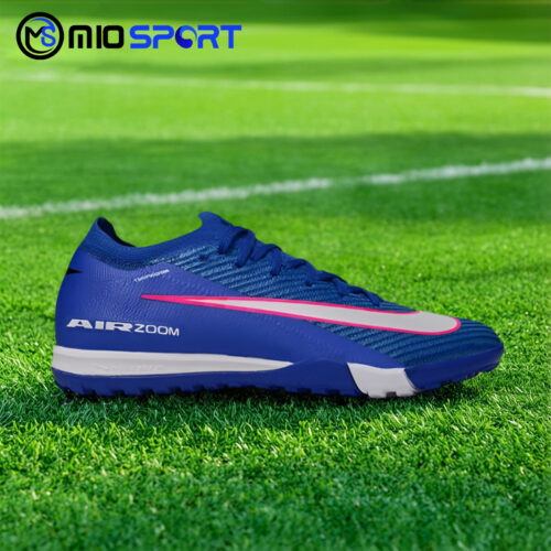 Nike Mercurial Vapor 16 Elite Xanh Coban Vạch Trắng Cổ Lửng TF