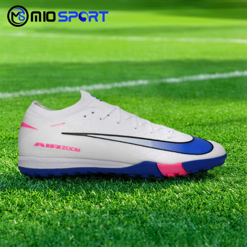 Nike Mercurial Vapor 16 Elite V1 Trắng Hồng Vạch Navy TF
