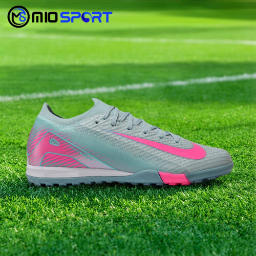 Nike Mercurial Vapor 16 Elite Xám Xanh Vạch Hồng TF