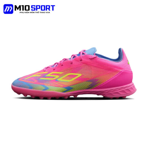 Adidas F50 Pro TF - JH6416 - Hồng / Xanh