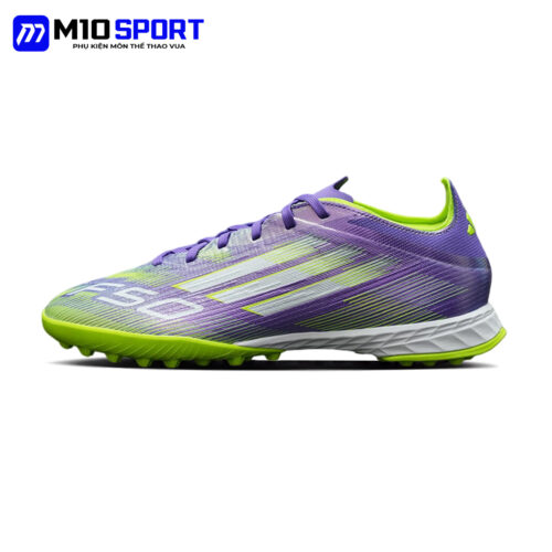 Adidas F50 Pro TF - JH7665 - Tím / Trắng / Vàng