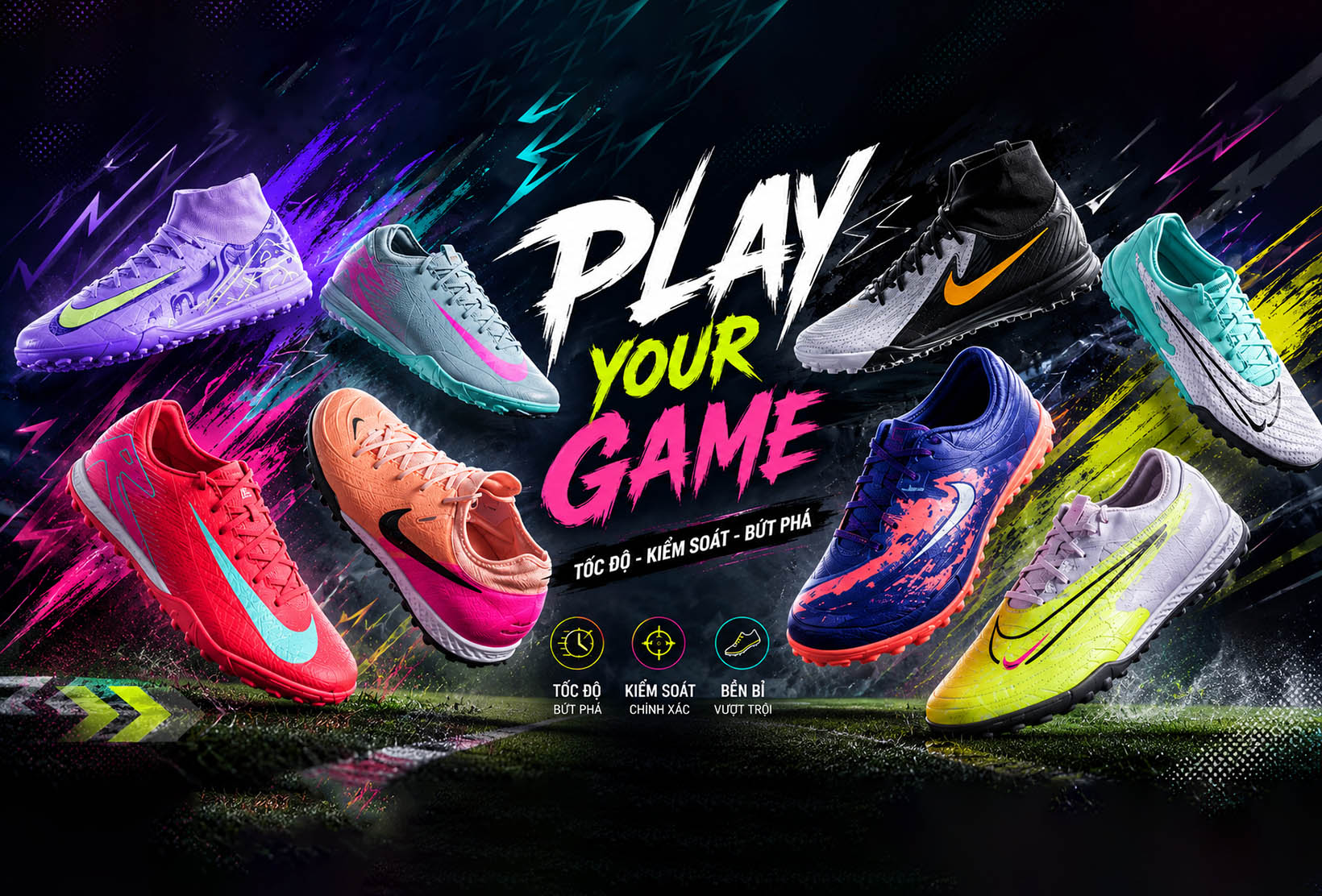 banner giay bong da nike mobile